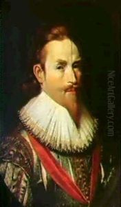 Portrait Of The Artist by Sir Nathaniel Bacon