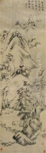 Landscape by Bada Shanren