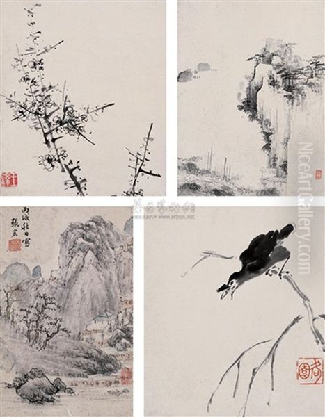 Landscape And Birds - view 1
