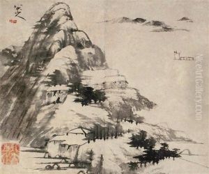 Landscape by Bada Shanren