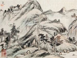 Landscape by Bada Shanren