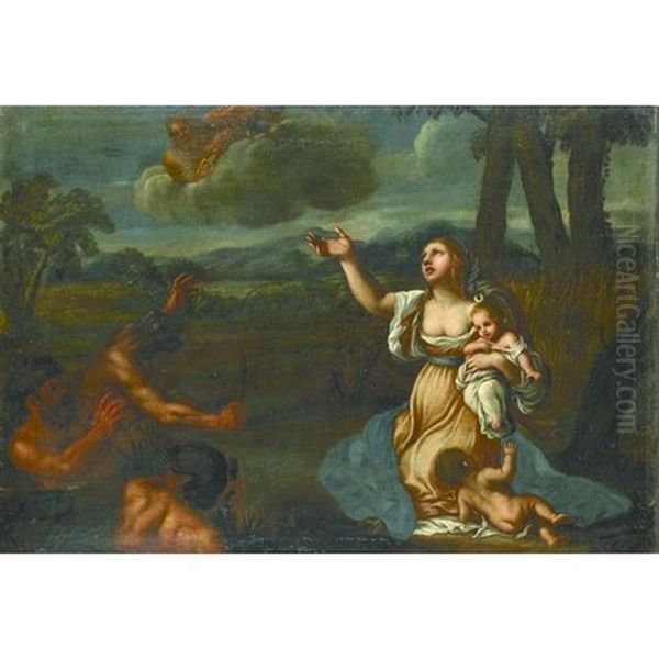 Latona And The Lycian Peasants - view 1