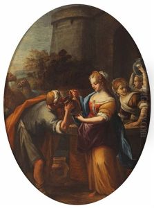 Rebecca Al Pozzo by Giovanni Raffaele Badaracco