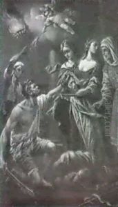 La Decollazione Del Battista by Giovanni Raffaele Badaracco