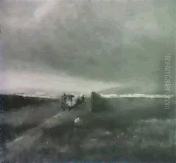 Landschaft Mit Dampfzug - view 1