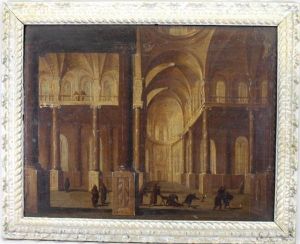 Christ Driving The Money-changers From The Temple by Hans Jurriaensz van Baden