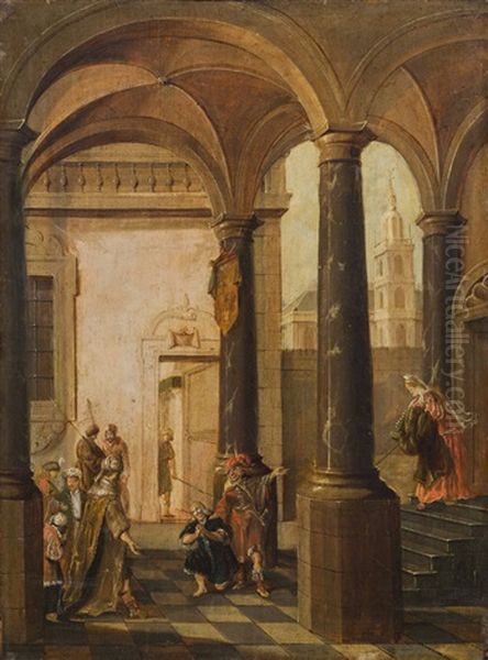 Architectural Elements With Figures - view 1