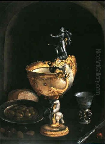 Stilleben Mit Nautiluspokal - view 1