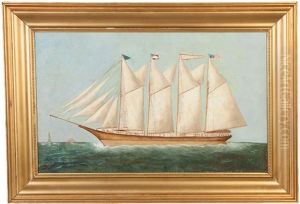 Clipper Ship by Solon Francis Montecello Badger