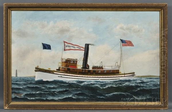 Portrait Of The Screw Steamer "sylvester L. Ward" - view 1