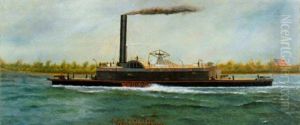 U.s.s. "hunchback", James River, Va