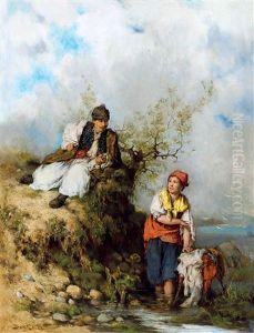 Courtship by Otto Baditz