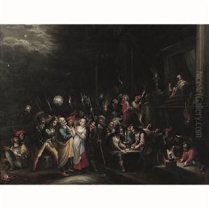 Le Reniement De Saint Pierre by Cornelis de Baellieur