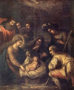 L'adoration Des Bergers by Cornelis de Baellieur