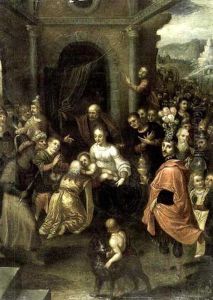 L'adoration Des Mages by Cornelis de Baellieur