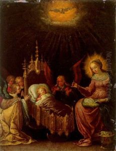 The Nativity by Cornelis de Baellieur