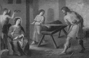 La Sainte Famille Dans L'atelier Du Charpentier La Sainte Famille Dans L'atelier Du Charpentier