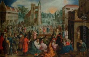 The Adoration Of The Magi by Cornelis de Baellieur