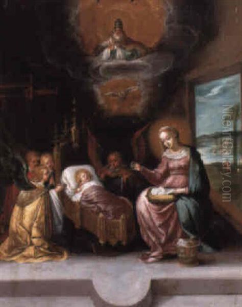 The Infancy Of Christ With The Trinity - view 1