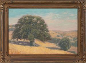 Foothills Of Mt. Diablo by Charles Francis Adams