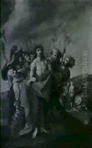 Die Entkleidung Christi by Cornelis de Baellieur the Younger