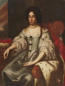 Portrait Of Princess Elector Dorothea Sophie Of Brandenburg
