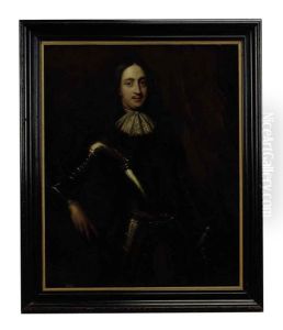 Portrait Of A Gentleman Standing In Armor