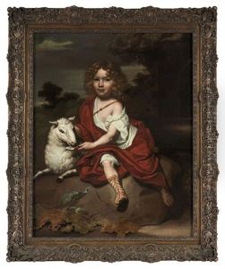 Portrait Of A Boy As Saint John The Baptist