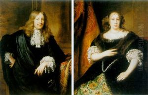 A Portrait Of A Gentleman (adriaen Paets?), Wearing A Black Coat And Lace And Sleeves