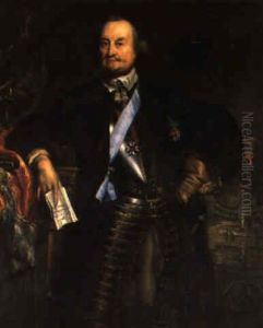 Bildnis Des Johann Moritz Von Nassau Mit Einem Brief by Jan de Baen