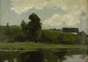 Sommerliche Fluslandschaft