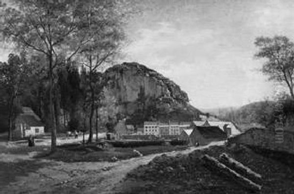 Dorf In Einer Felslandschaft - view 1