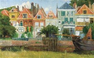 Canal Houses, Holland (ca. 1898-1899)