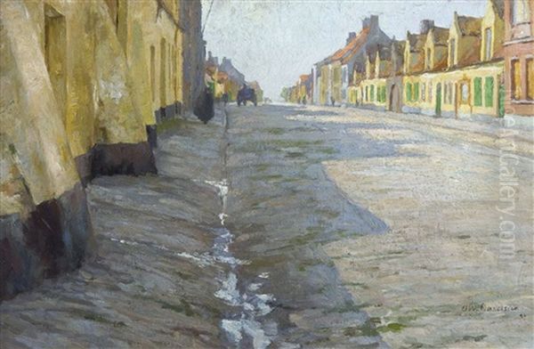 La Grand' Rue, Le Matin, Nieuport - view 1
