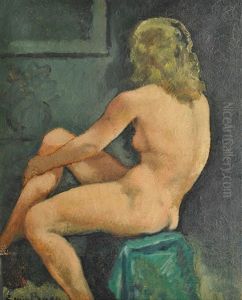 Apres Le Bain by Emile Baes