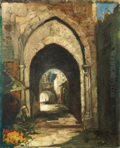 Rue De Jerusalem by Emile Baes