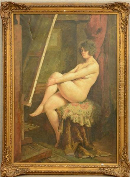 Nue Dans L'atelier - view 1