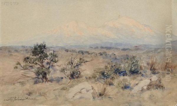 The Spanish Peaks by Charles Partridge Adams