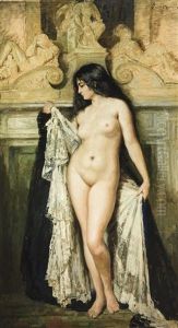 Nu Feminin Debout by Emile Baes