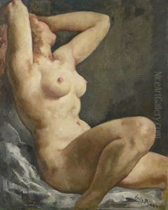 Le Grand Nu Blond by Emile Baes