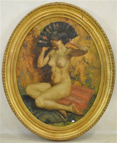 Nu A L'eventail - view 1