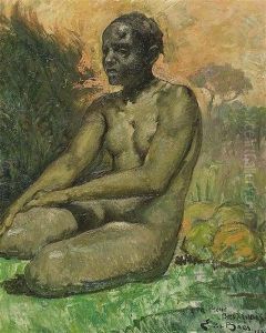 Femme Congolaise Assise Femme Congolaise Assise