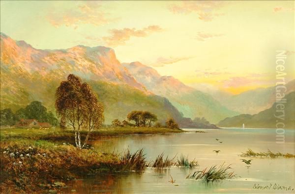 North Wales Oilon Canvas Signed Lower Right 50cm X 75cm - view 1