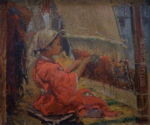 La Jeune Tisserande