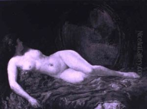 Femme Allongee by Emile Baes