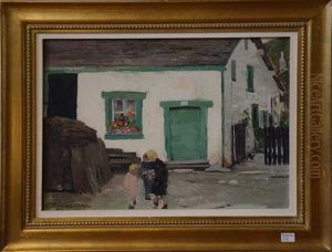 Enfants Dans Une Rue De Alle Sur Semois Enfants Dans Une Rue De Alle Sur Semois