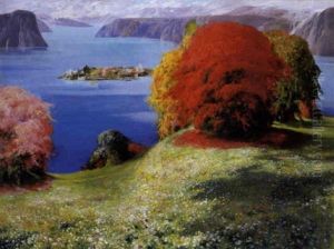 Gezicht Op Isola Bella - Lago Maggiore by Firmin Baes