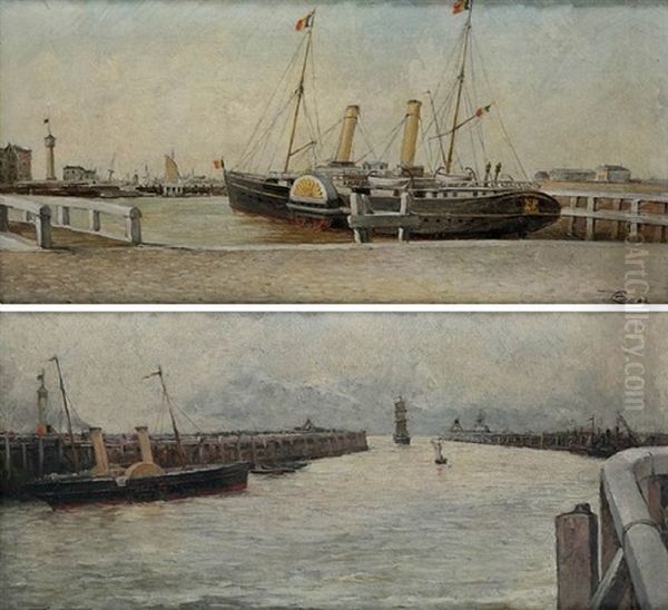 Steamer At The Quay - view 1