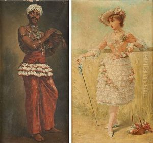 Pastorale Et Musicien by Lionel-Oscar Baes