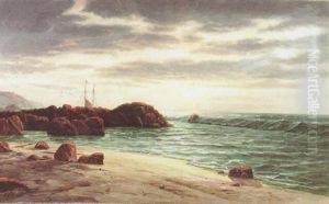 Santa Barbara Coastal Scene by Henry Howard Bagg